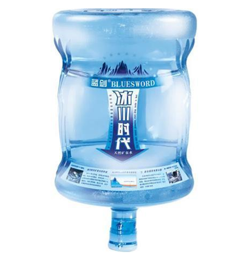 精品冰川時代天然礦泉水18.9L/桶(無水桶，需押桶)
